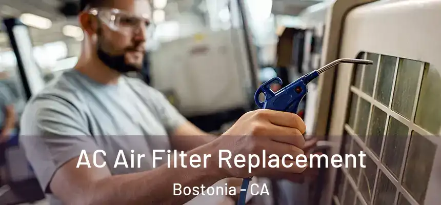  AC Air Filter Replacement Bostonia - CA