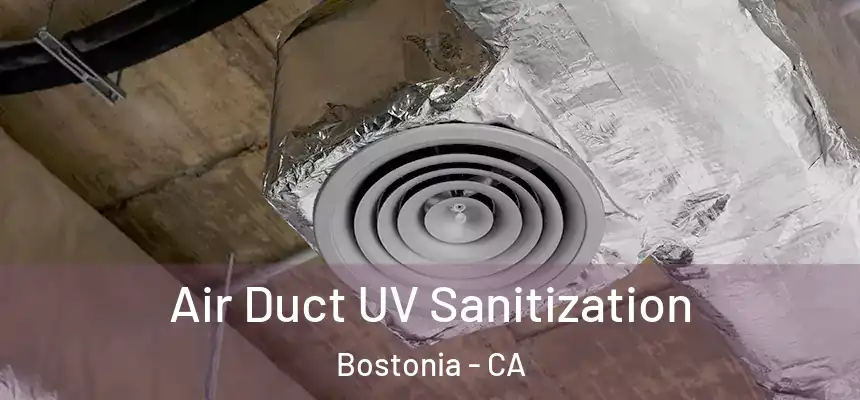  Air Duct UV Sanitization Bostonia - CA
