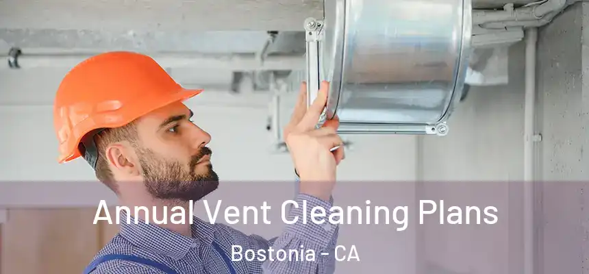  Annual Vent Cleaning Plans Bostonia - CA