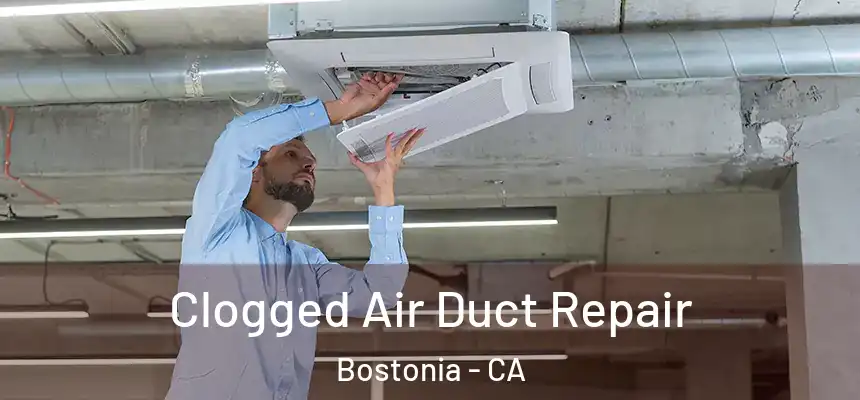  Clogged Air Duct Repair Bostonia - CA