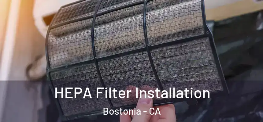 HEPA Filter Installation Bostonia - CA